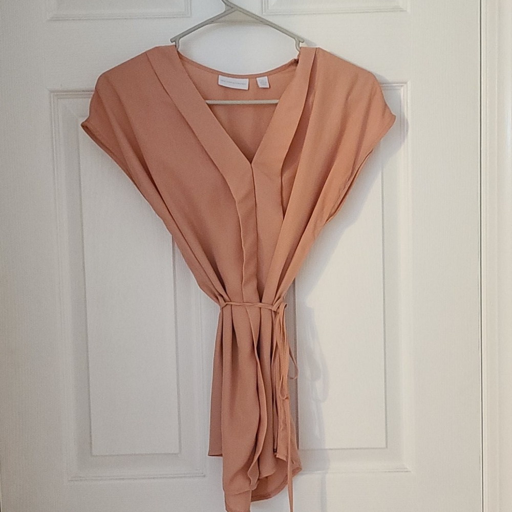 Pretty NY&Co blouse with tie